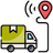 Real time tracking icon